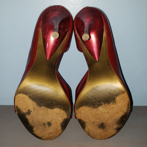 Carlos Santana Roulette stilettos, Sz 8M - Picture 4 of 4